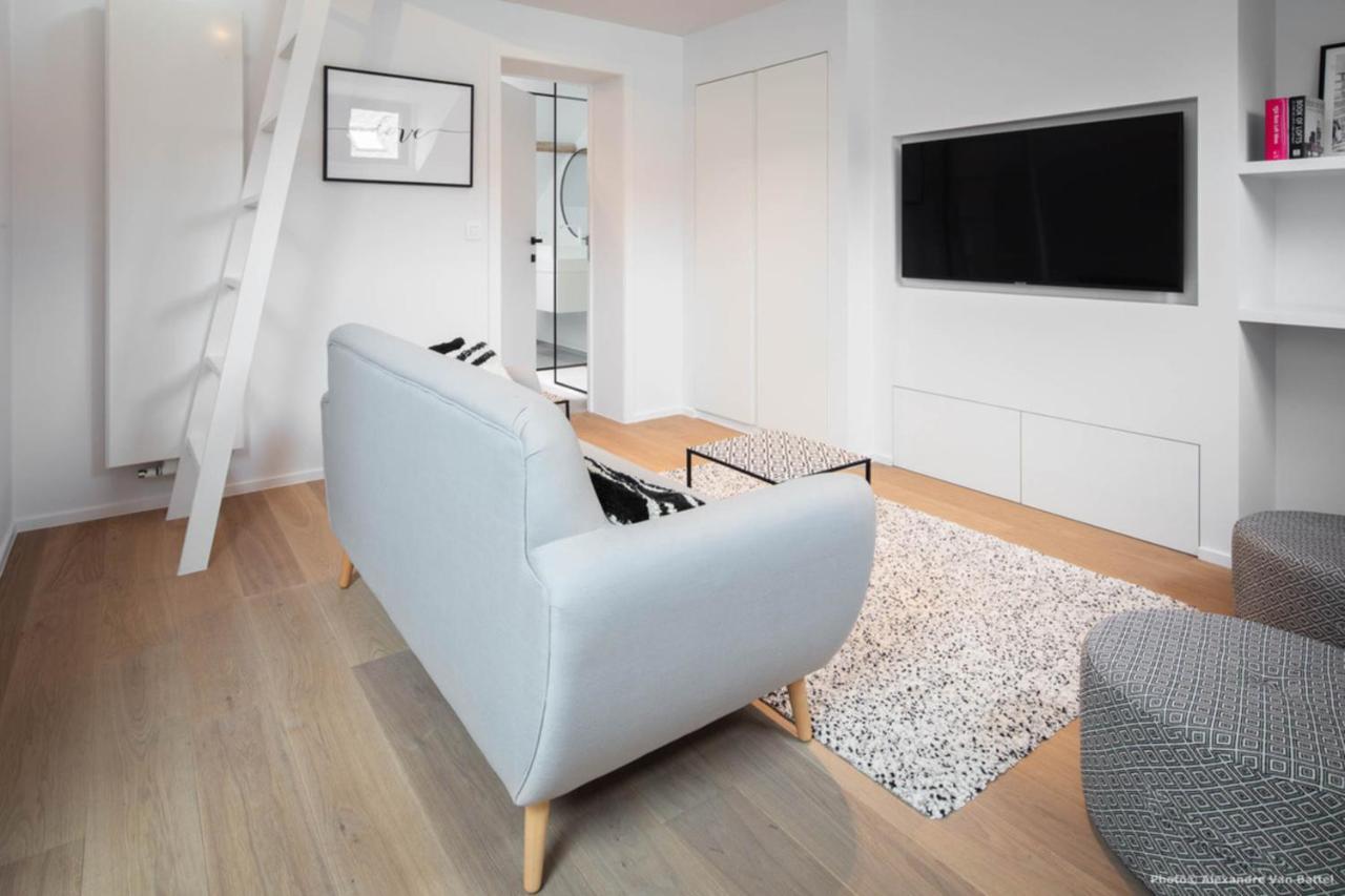 Studios Fully Equipped Near Place Stephanie Bruxelas Exterior foto