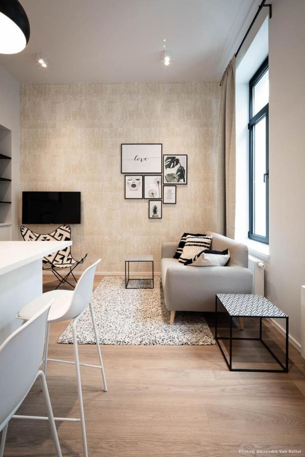 Studios Fully Equipped Near Place Stephanie Bruxelas Exterior foto